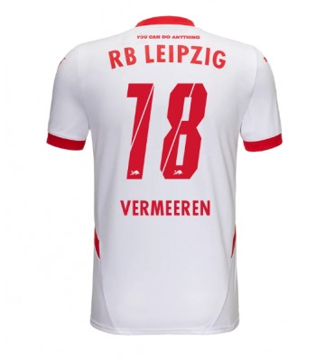 RB Leipzig Arthur Vermeeren #18 Primera Equipación 2024-25 Manga Corta